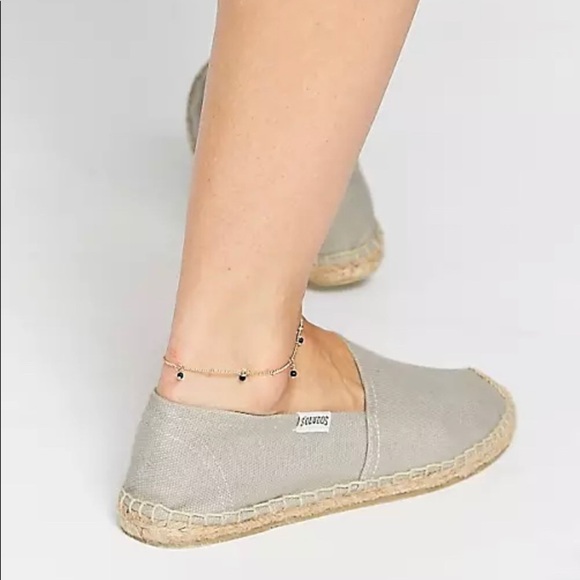 Soludos  Dali Canvas Slip On Espadrilles SIZE 8 - Picture 1 of 8